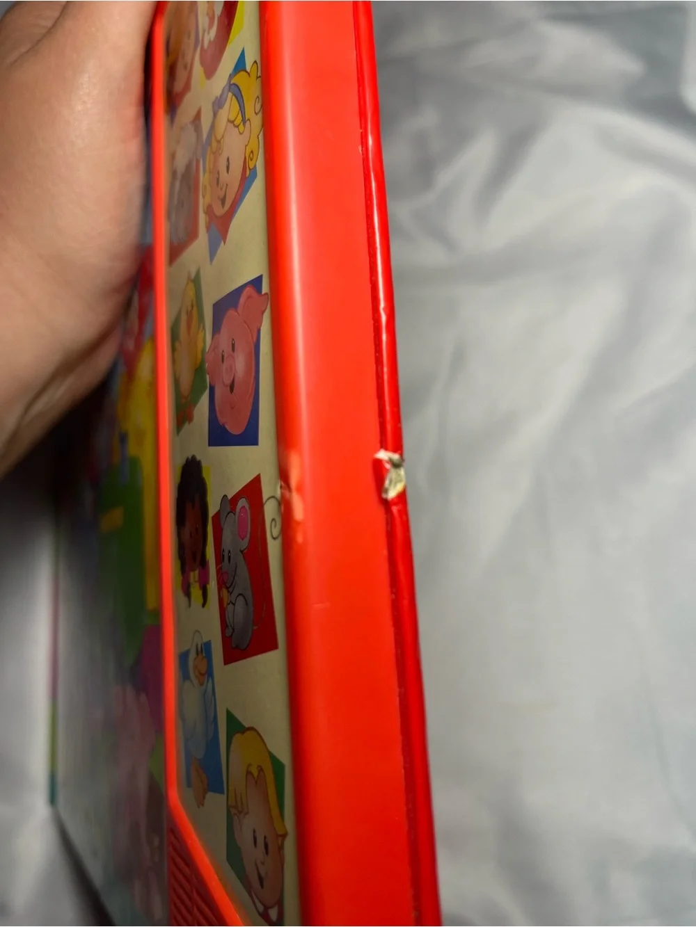 Vintage 1998 Fisher Price Little People On The Farm Lift &‎ Listen Book Rare
